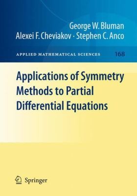 Cover for Applications Of Symmetry Methods To Partial Differential Equations