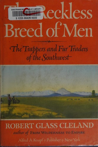Cover for This reckless breed of men