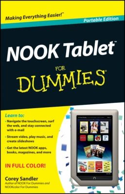 Cover for Nook Tablet For Dummies