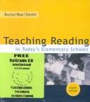 Cover for Teaching Reading in Todays Elementary School