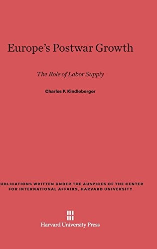 Cover for Europe's Postwar Growth