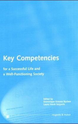 Cover for Key competencies for a successful life and a well-functioning society