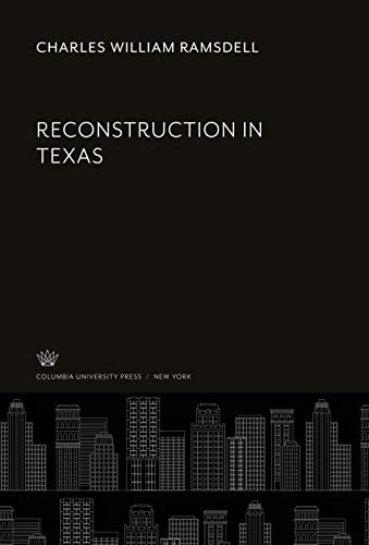 Cover for Reconstruction in Texas