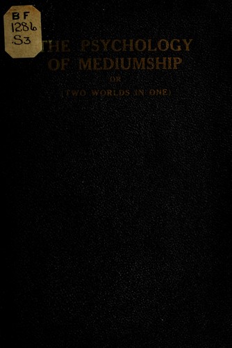 Cover for The psychology of mediumship