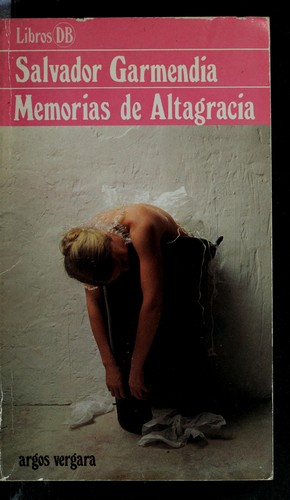 Cover for Memorias de Altagracia