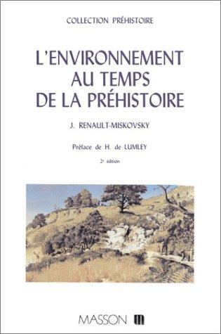 Cover for L' environnement au temps de la préhistoire