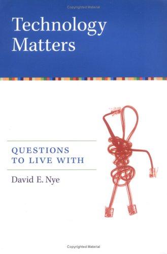 Cover for Technology Matters