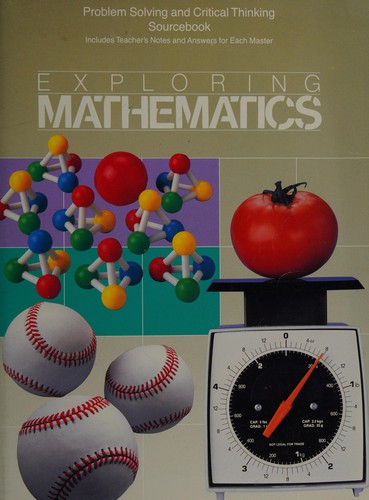 Cover for Problem Solving and Critical Thinking Sourcebook Kindergarten Level (Exploring Mathematics)