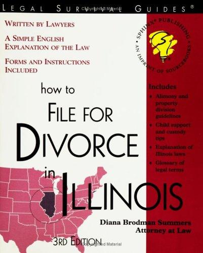 Cover for How to file for divorce in Illinois