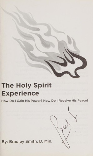 Cover for The Holy Spirit experience