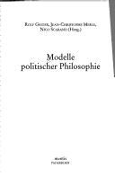 Cover for Modelle politischer Philosophie