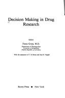 Cover for Decision making in drug research