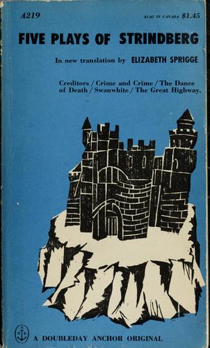Cover for Five plays of Strindberg