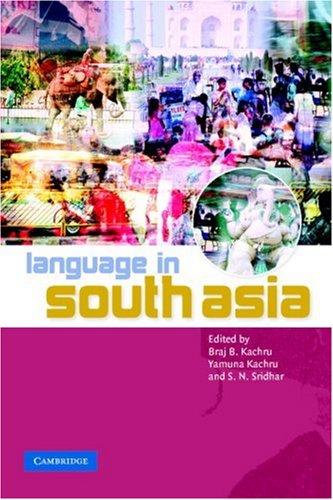 Cover for Language in South Asia