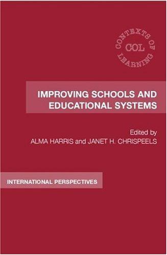 Cover for International Perspectives on School Improvement (Contexts of Learning)