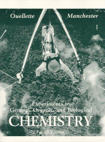 Cover for Experiments in General, Organic and Biological Chemistry (3rd Edition)