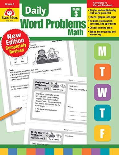 Cover for Daily Word Problems, Grade 3