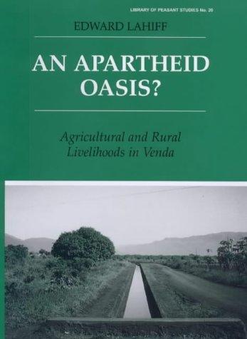 Cover for An Apartheid Oasis?