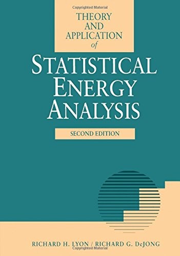 Cover for Theory and application of statistical energy analysis
