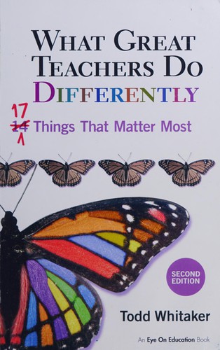Cover for What great teachers do differently