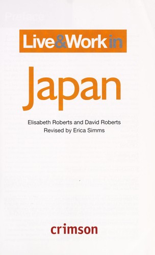 Cover for Live And Work In Japan.