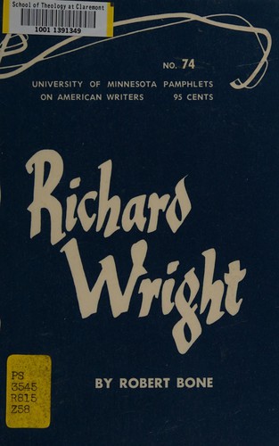 Cover for Richard Wright