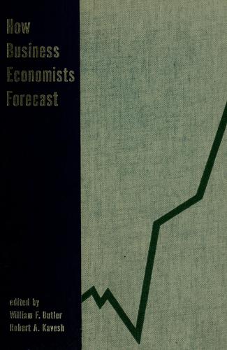 Cover for How business economists forecast
