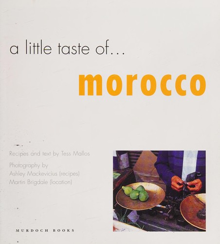 Cover for A little taste of --- Morocco
