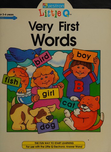 Cover for Lil.q:my Very Fst Wor (Questron Little Q Electronic Books)