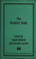 Cover for The Rentier state
