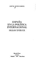 Cover for España en la política internacional