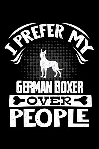 Cover for I Prefer My German Boxer Over People