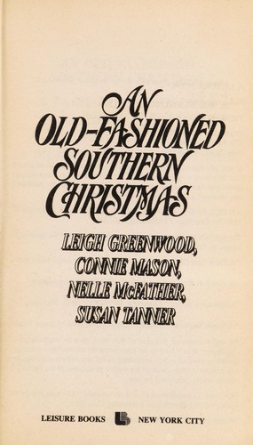 Cover for An Old-Fashioned Southern Christmas