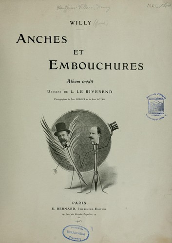 Cover for Anches et embouchures
