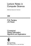 Cover for Constrained Global Optimization