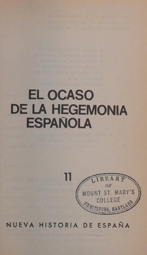 Cover for Nueva historia de España.