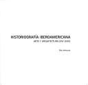 Cover for Historiografía iberoamericana