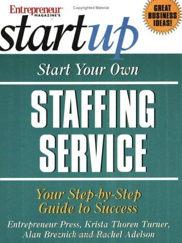 Cover for Start your own staffing service