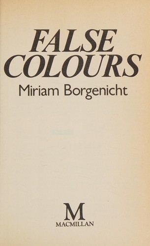Cover for False colours