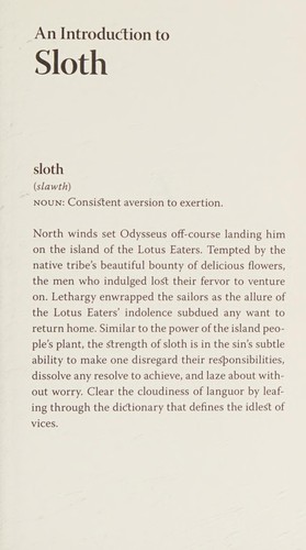 Cover for Sloth