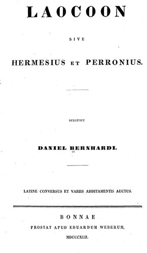 Cover for Laocoon
