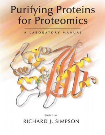 Cover for Purifying Proteins for Proteomics