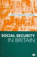 Cover for Social security in Britain