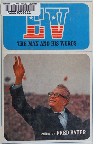 Cover for EV the Man and His Words