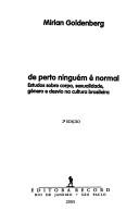 Cover for De Perto Ninguém é Normal