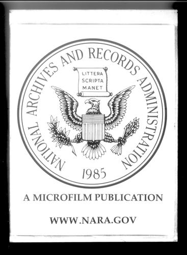 Cover for Records of the field offices for the state of Alabama, Bureau of Refugees, Freedmen, and Abandoned Lands, 1865-1872