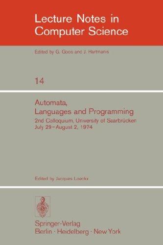 Cover for Automata, Languages and Programming