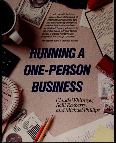 Cover for Running a one-person business