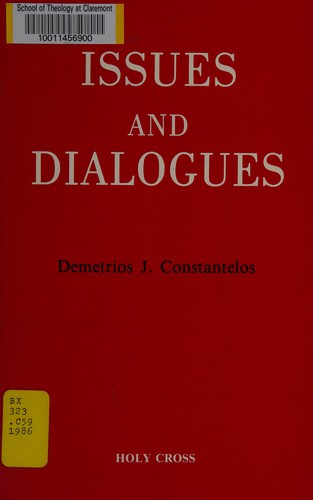 Cover for Issues and dialogues in the Orthodox Church since World War Two