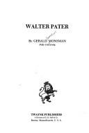 Cover for Walter Pater